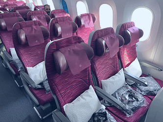 Qatar Airways Economy Review - DEL to DOH